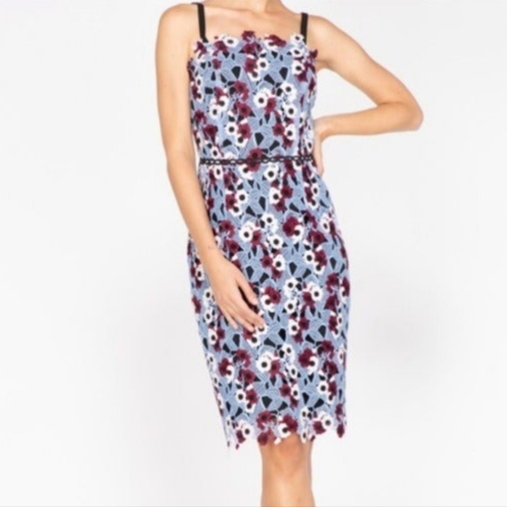 💙💜 Adelyn Rae Harlow Lace Sheath Dress 💜💙
